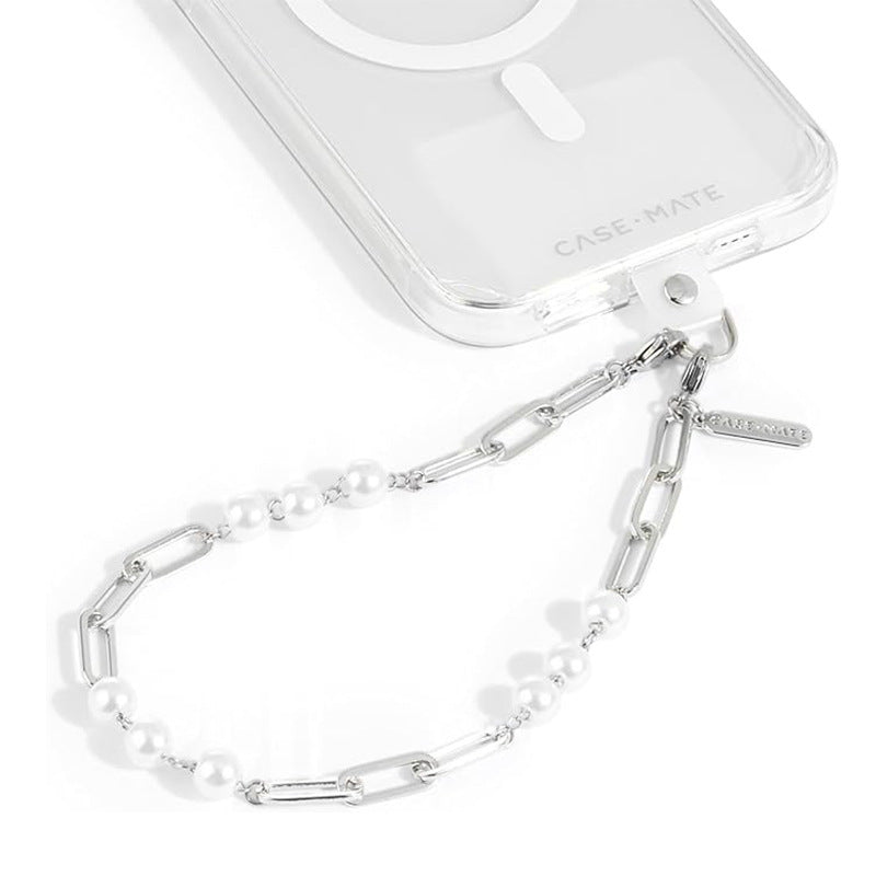 Minimalist Elegant Faceted Crystal Beaded Phone Strap and Bag Charm for Women