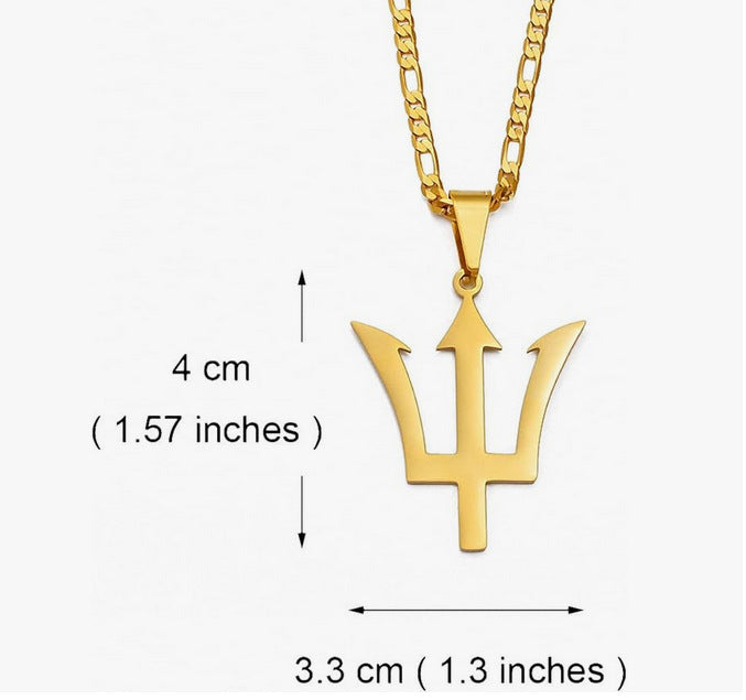 Minimalist Map City Pendant Necklace for Unisex in Stainless Steel with Titanium Steel Charm and Electroplated Finish