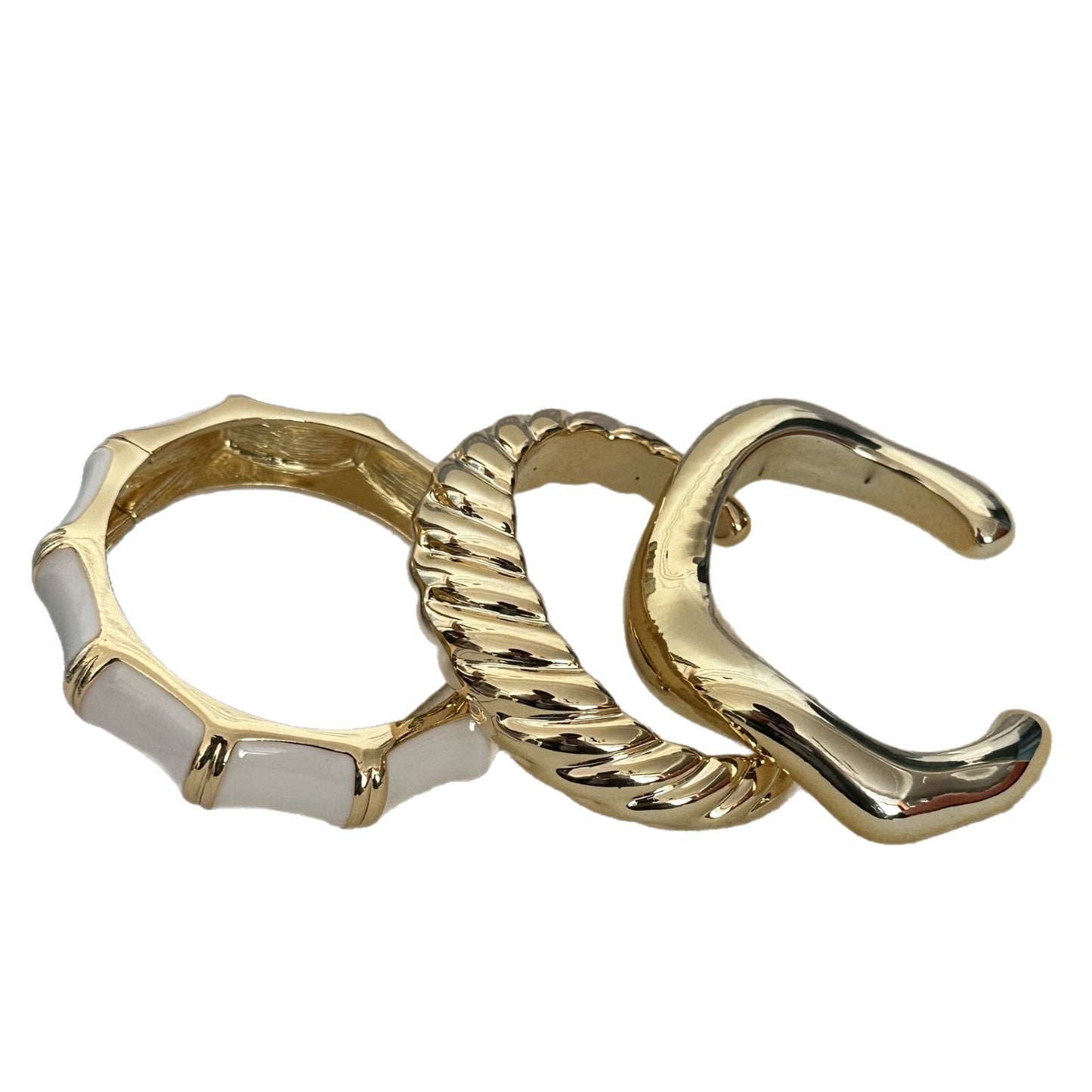 Bracciale in lega placcato olio con gocce geometriche di lusso