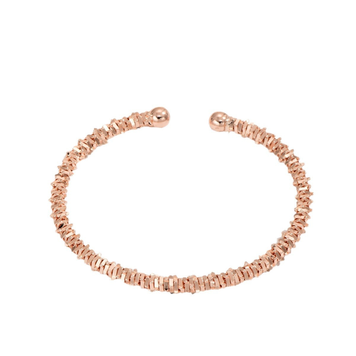 Fashionable OL Style Rhombus and U-Shaped Alloy Bracelet with Plated Finish for Women Geometric Minimalist Hand Jewelry