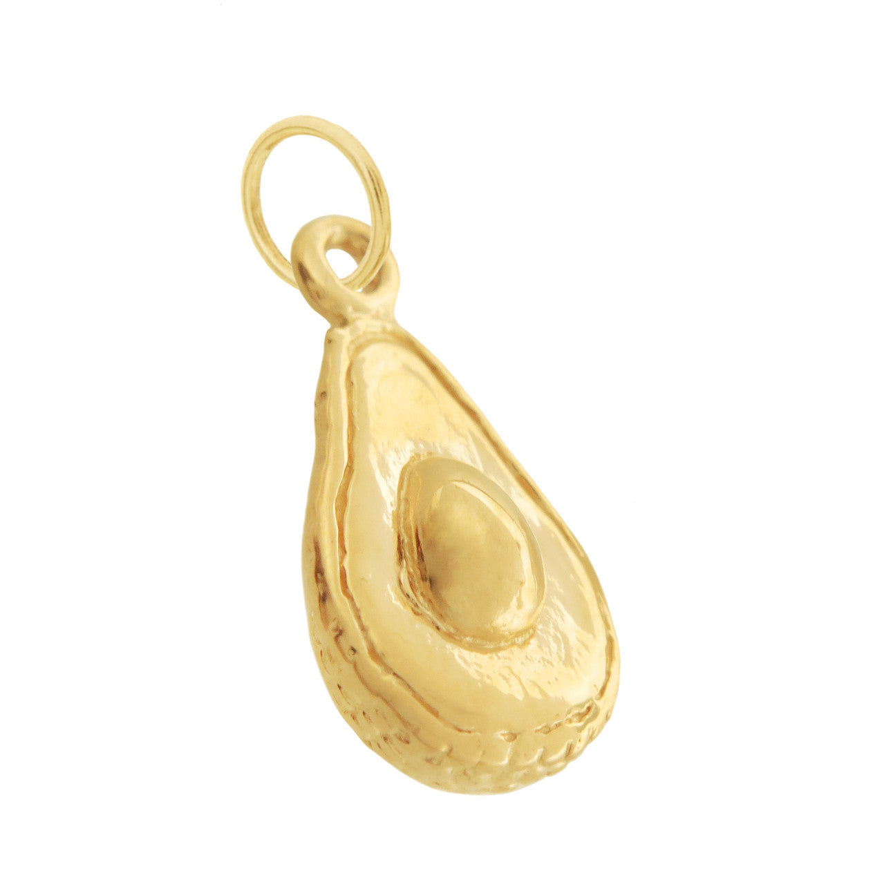 Casual Stainless Steel PVD Gold Plated Fruit Charm Bar