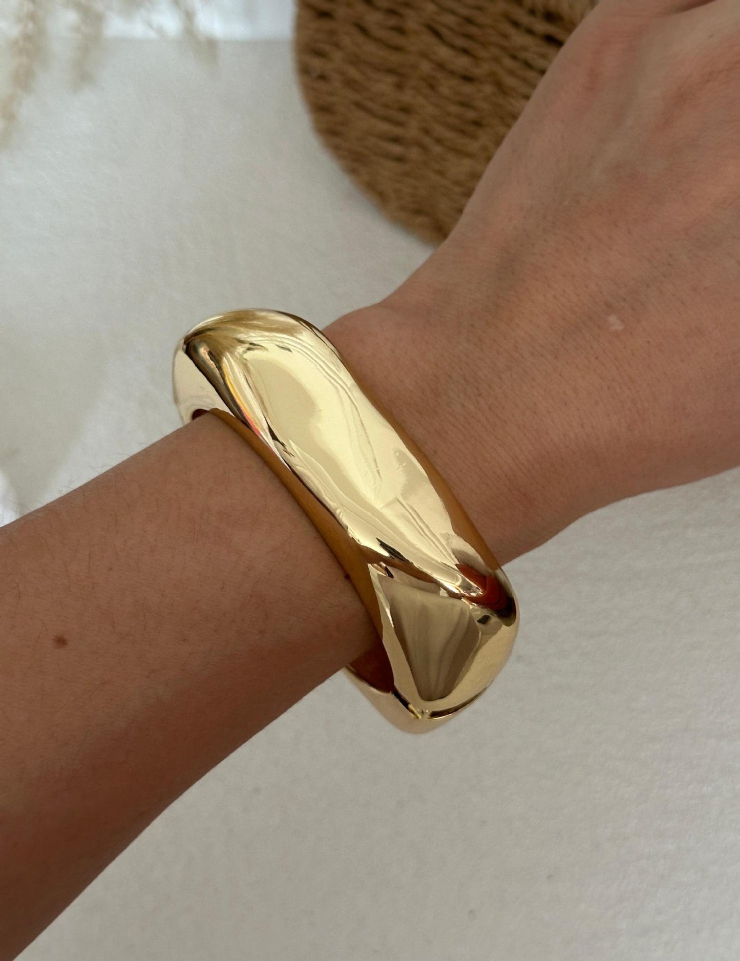 Minimalist Teardrop Geometric Plated Alloy Bracelet Set