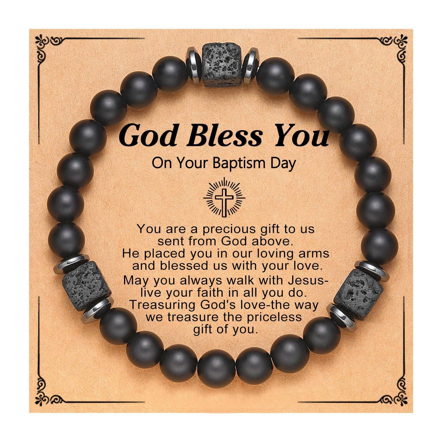 Matte Star Agate Bracelet Unisex