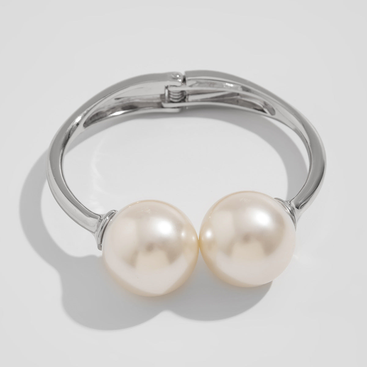 Stackable Teardrop Geometric Zinc Alloy Plated Bracelet Set