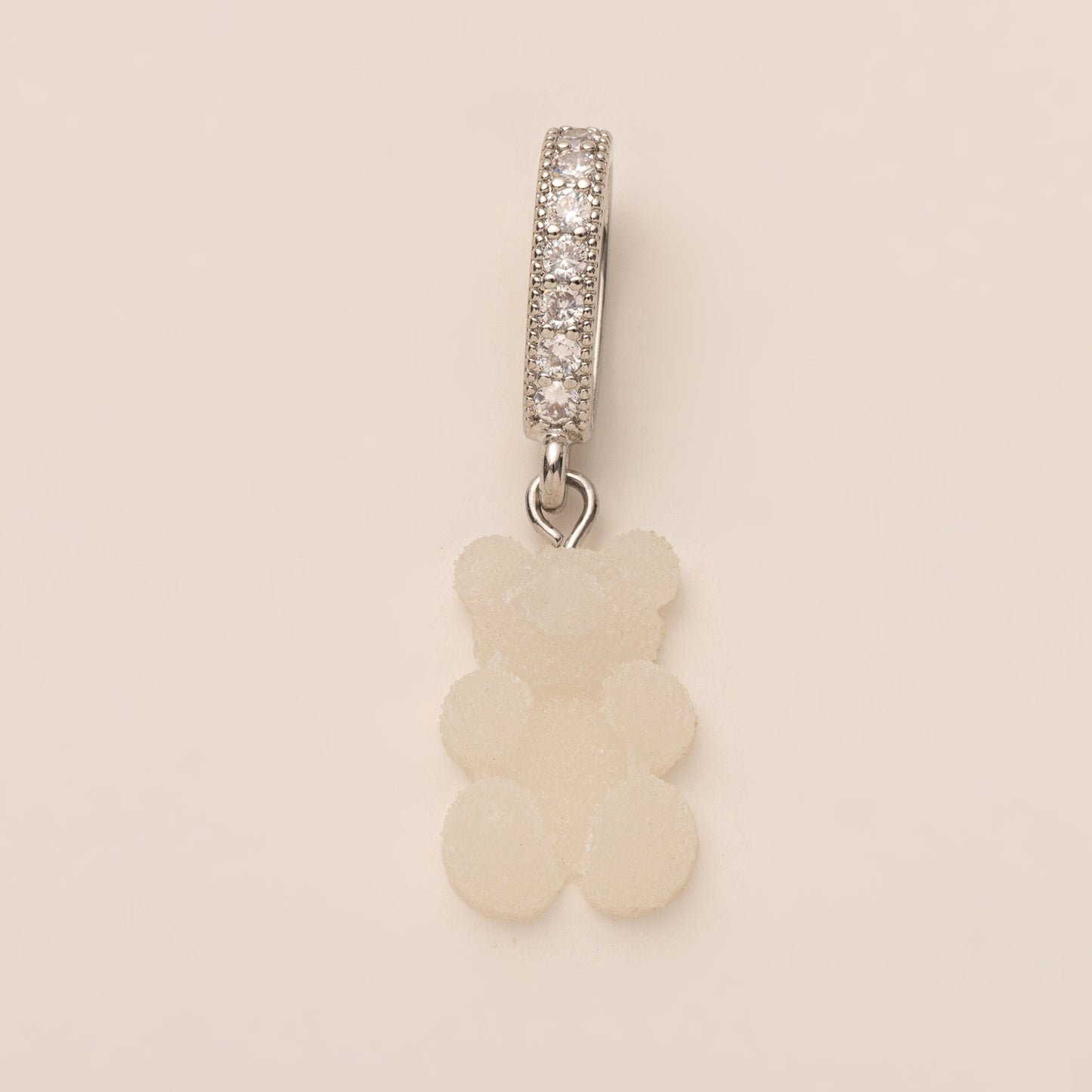 Colorful Plated Stainless Steel Bear Charm Bar for DIY Jewelry Making
