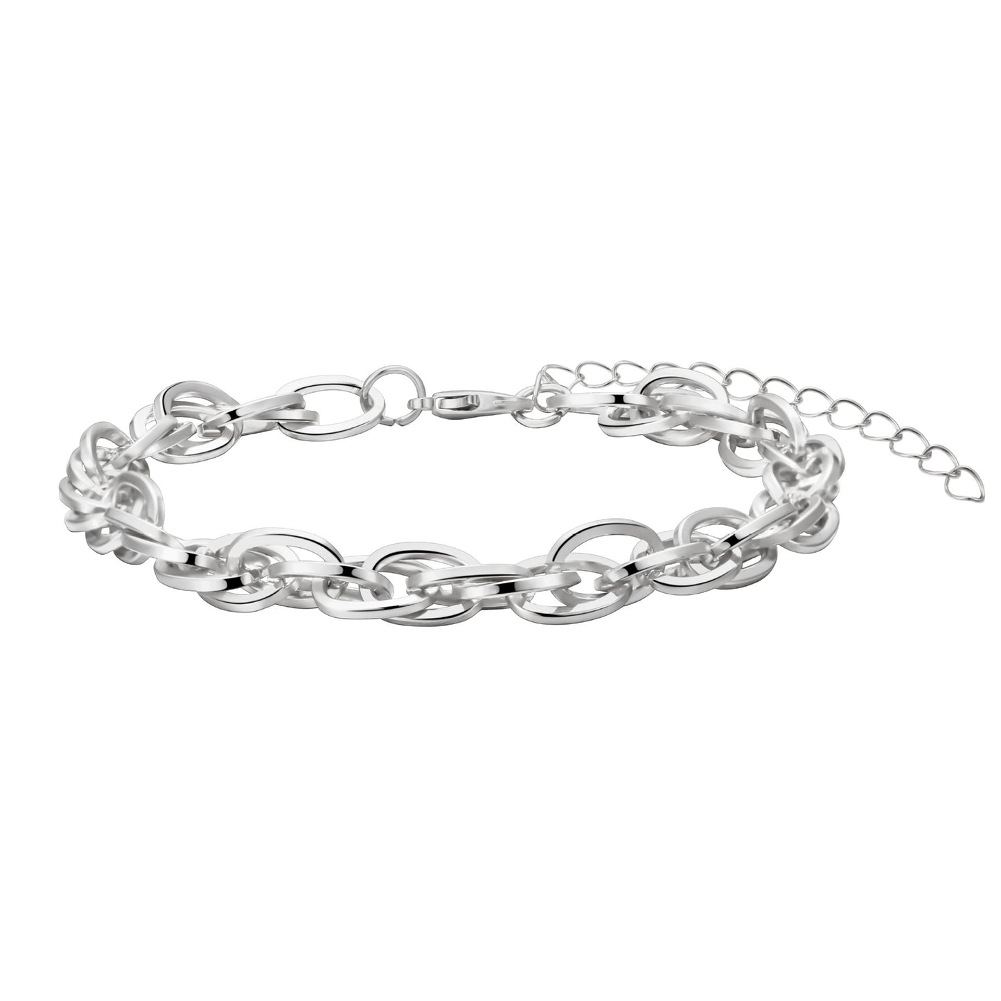 Minimalist Elegant Geometric Alloy Plated Bracelet for Women