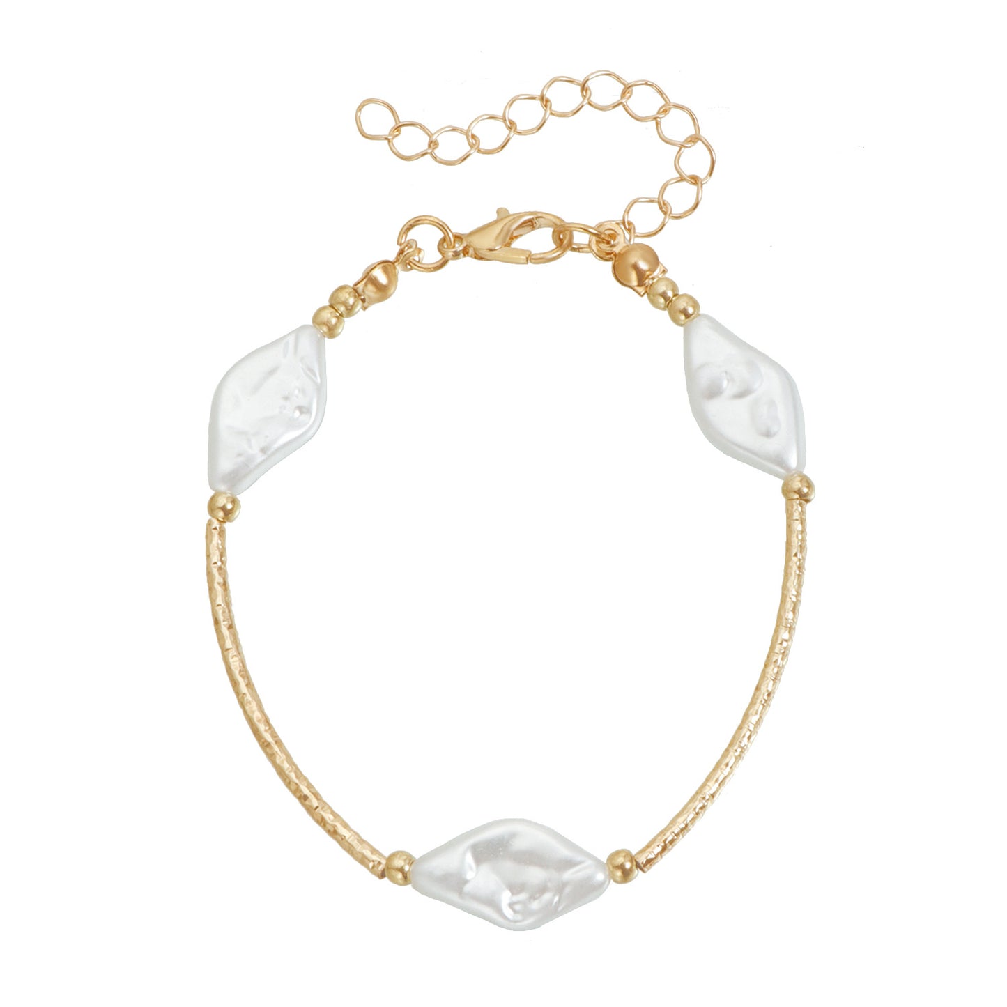 Elegant Geometric Sunflower Alloy Necklace with Rhinestone and Pearl Inlay for Women