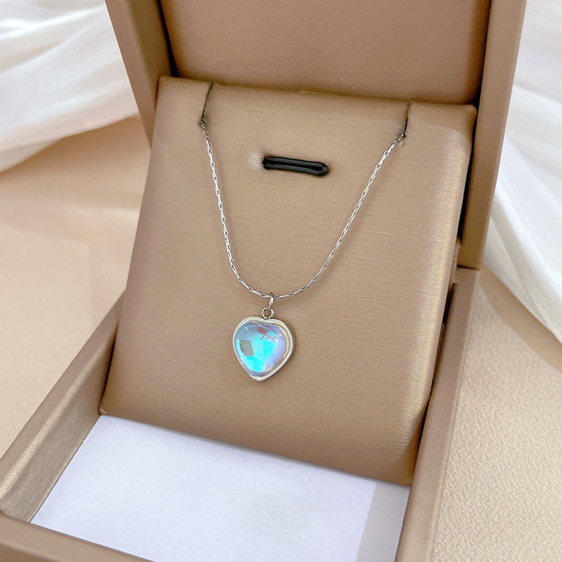 Minimalist Geometric Titanium Steel Plated Necklace for Unisex