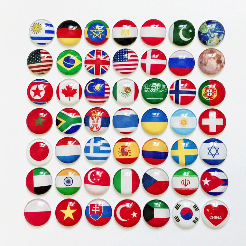 Pin de Solapa de Aleación Esmaltado Personalizado con Diseño de Bandera del Mundo para Hombres y Mujeres