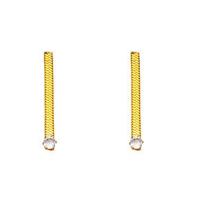 Orecchini a perno minimalistici a stella a cinque punte da donna in acciaio inossidabile con placcatura in oro 18 carati e finitura smaltata