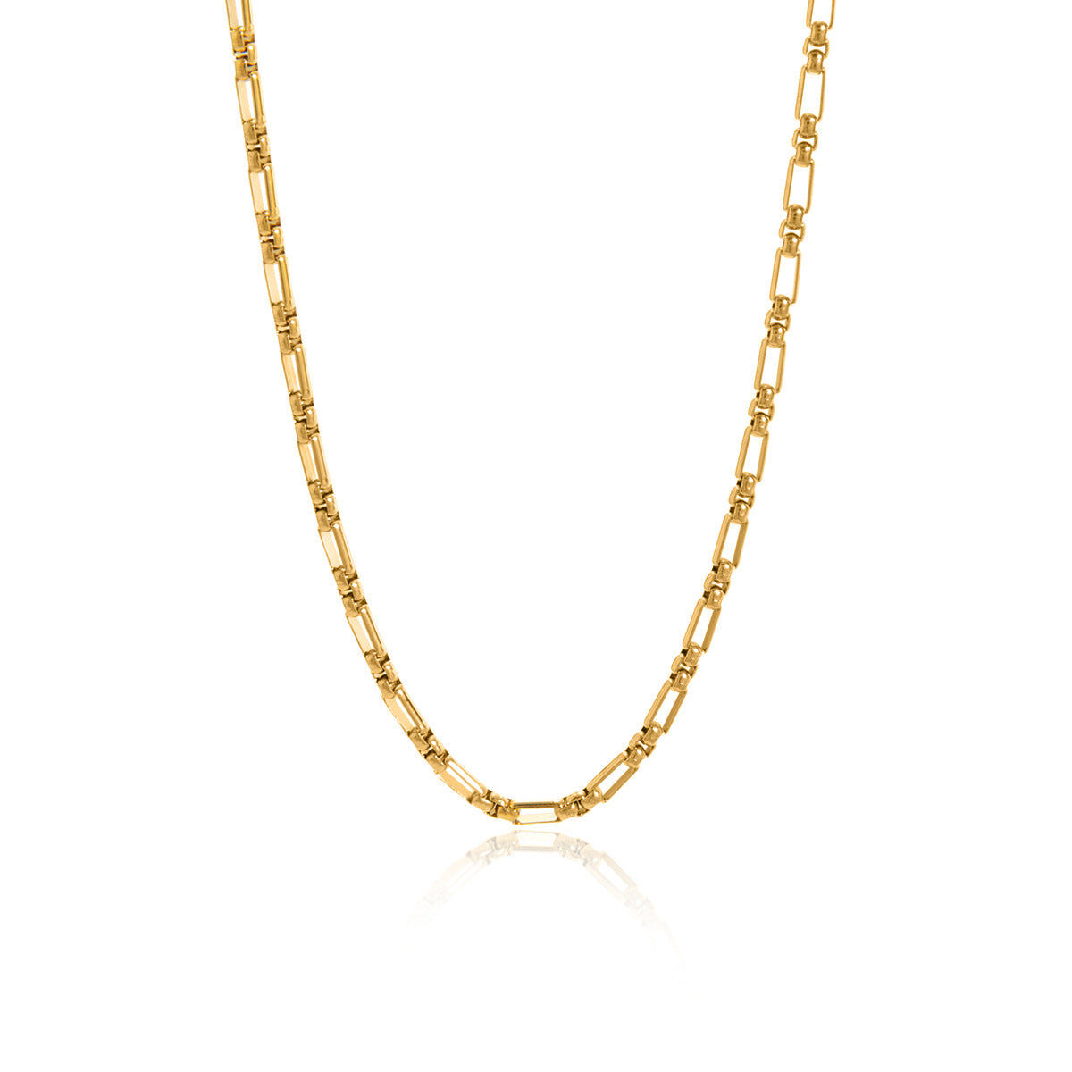 Minimalist Elegant Heart Stainless Steel PVD Necklace for Women