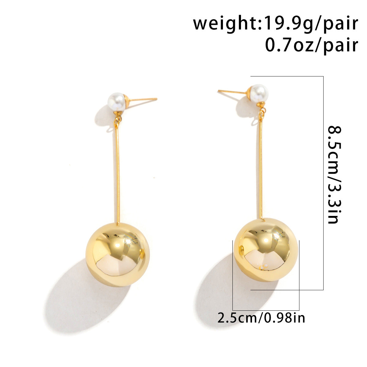 Pendientes de Metal Geométricos Plisados con Borlas Exageradas, Postes de Acero Inoxidable y Acabado Chapado para Mujer