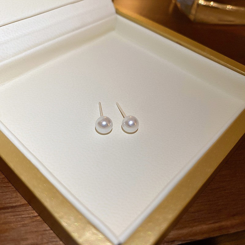 Vintage Geometric Earrings with Gold-Plated Copper Base and Stainless Steel Posts for Women