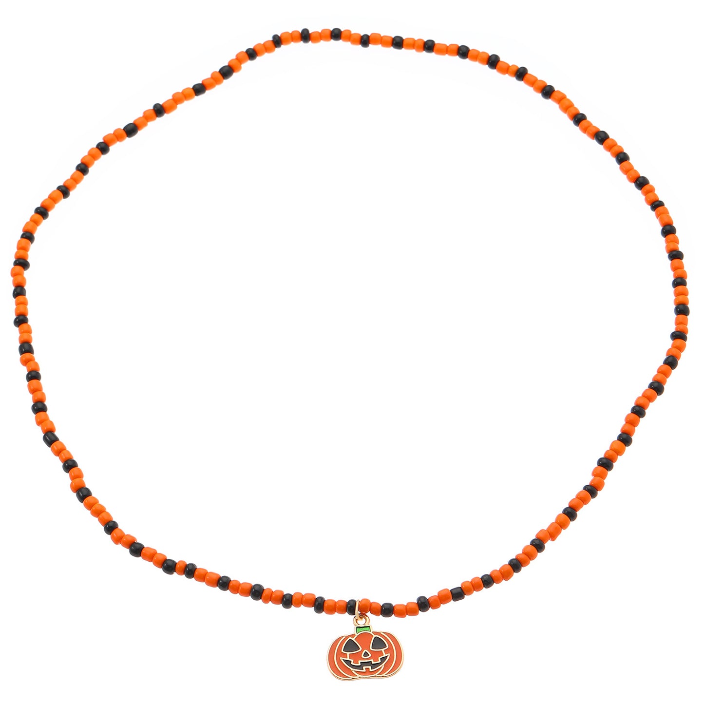 Collar con colgante de calavera gótica de Halloween con cadena de cuentas para mujer, diseño de esqueleto de estilo oscuro en aleación con detalles de cuentas