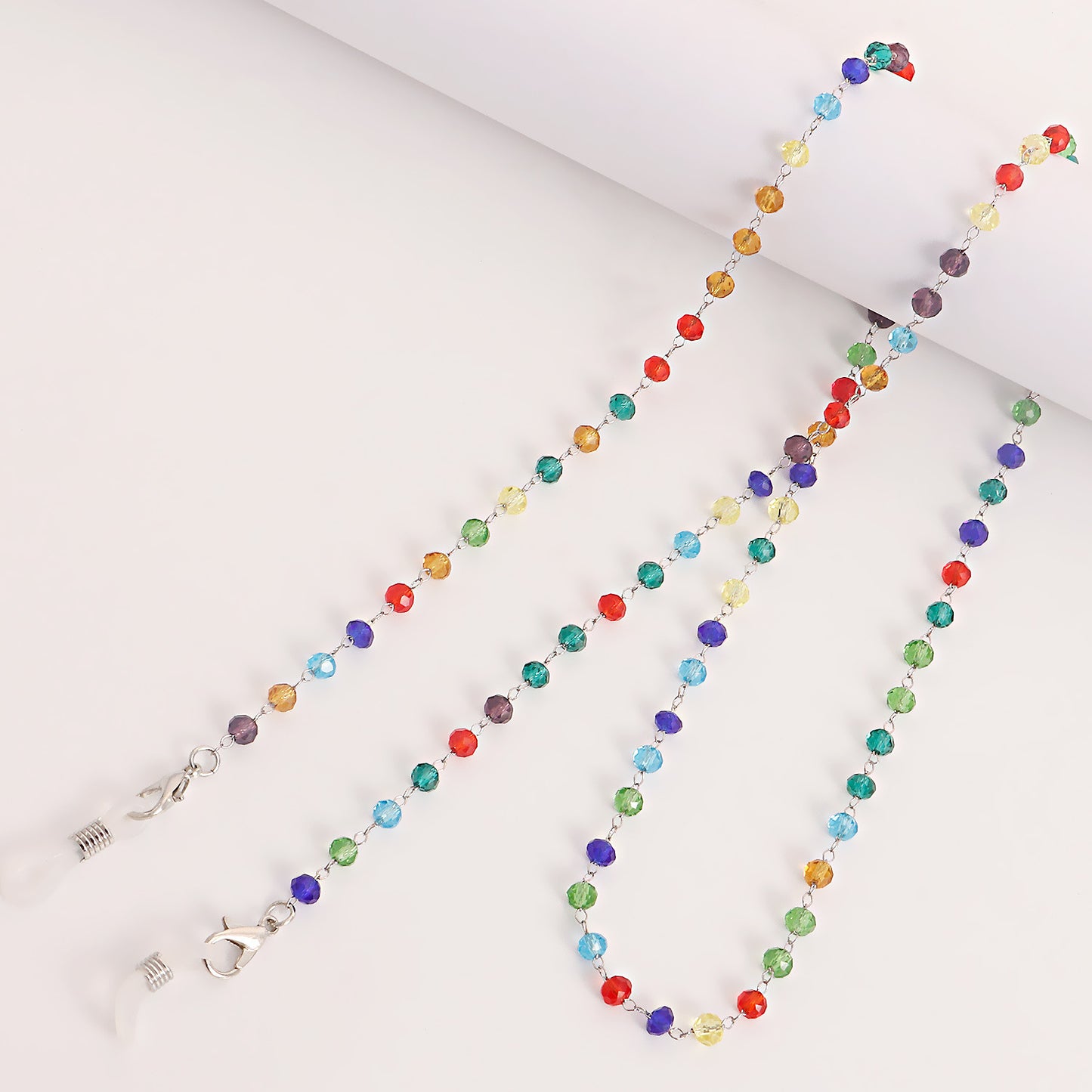 Heart Alloy Glasses Chain Mask Holder Anti-slip Accessory