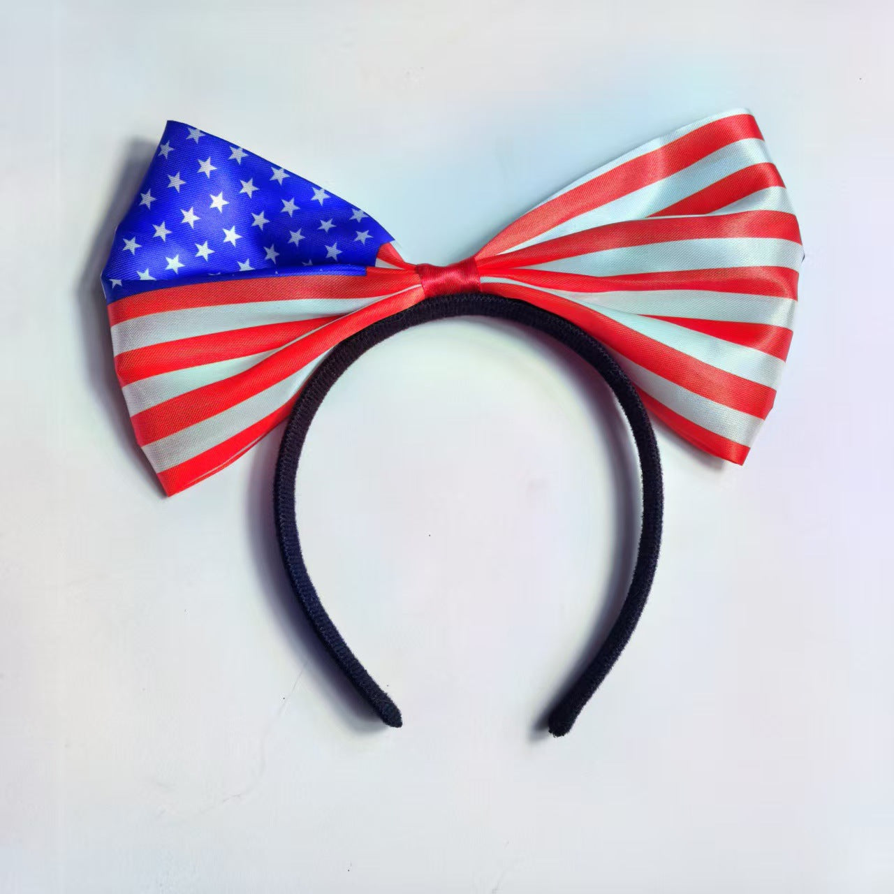 World Cup National Flag Bow Headband Resin Hair Accessory for Soccer Party
