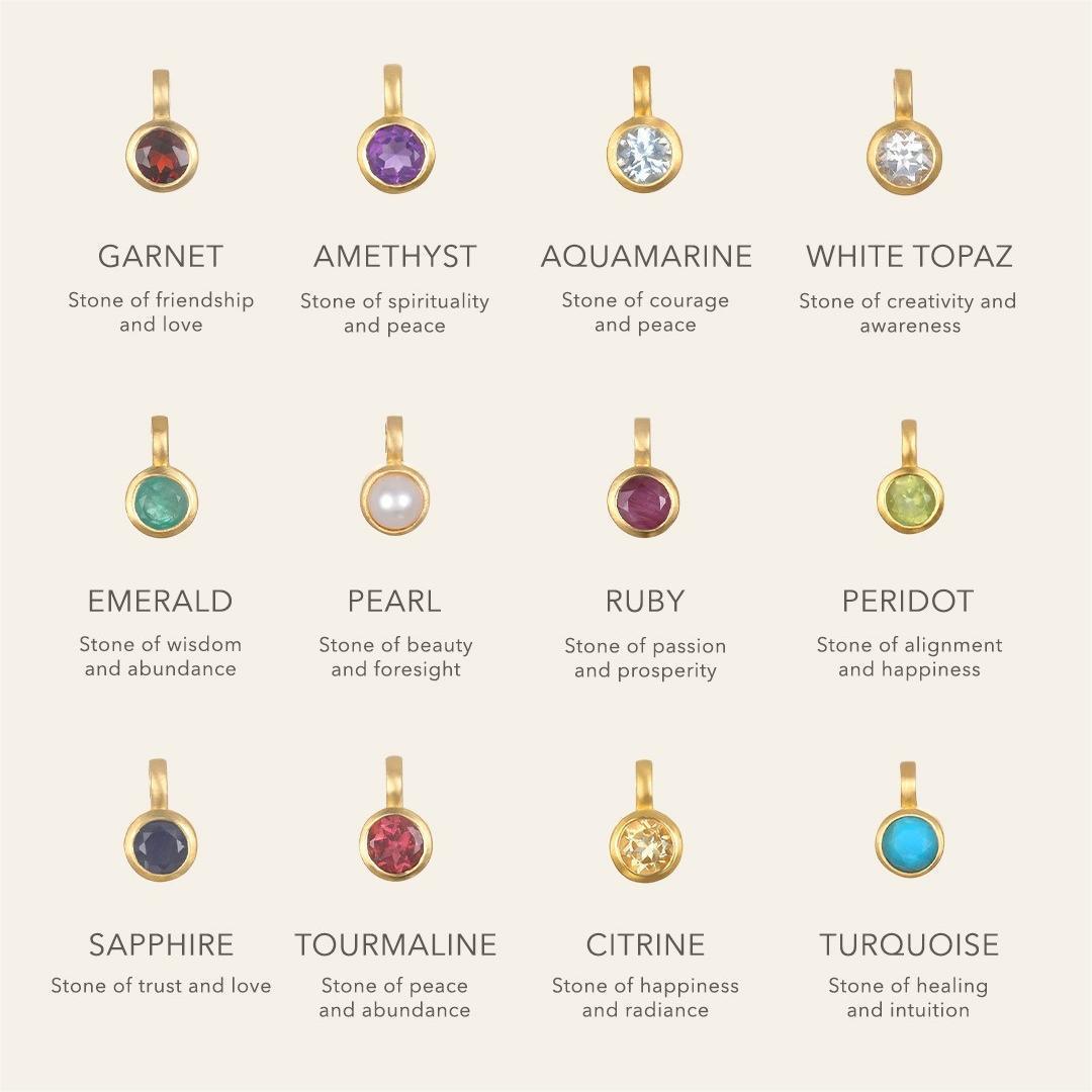 Vintage Geometric Brass Plated Gemstone Pendant Necklace with Sun Moon Evil Eye Charm Bar for Women