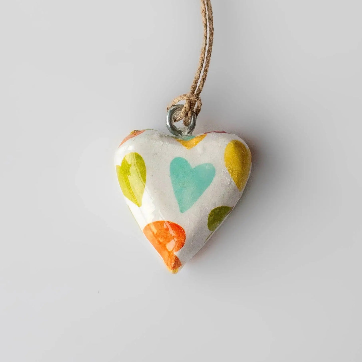 Minimalist Luxury Heart Plant Stainless Steel Plated Pendant Necklace 18K Gold