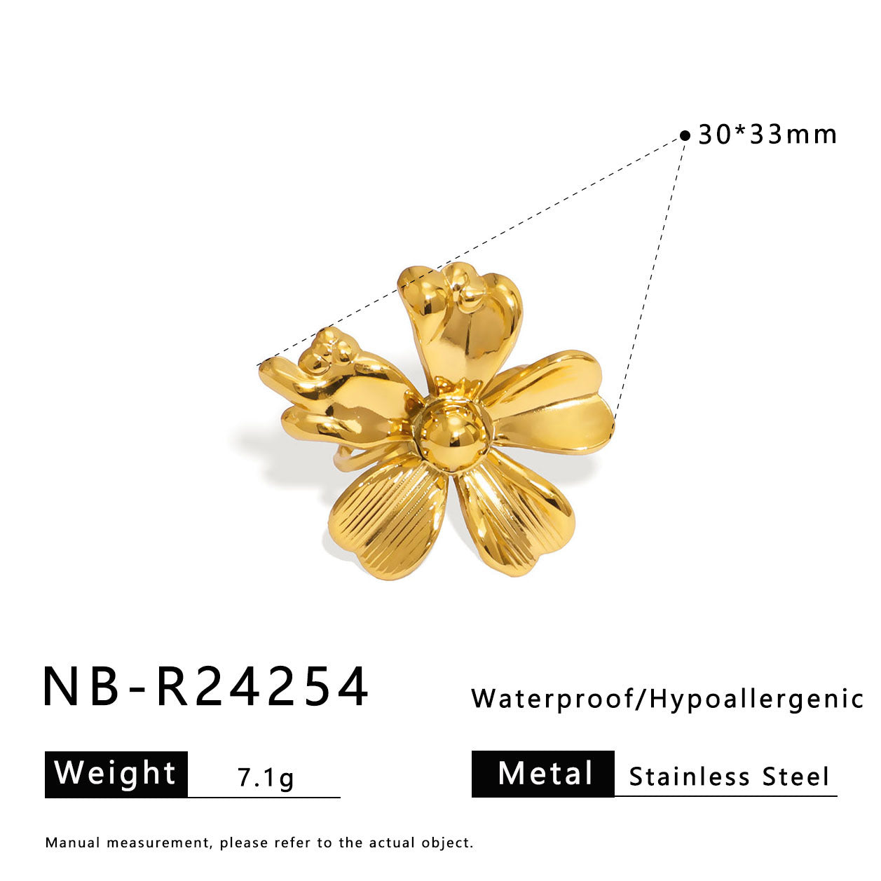 Anello Minimalista con Guscio e Texture Geometrica in Acciaio Inossidabile per Donna e Uomo con Finitura Placcata