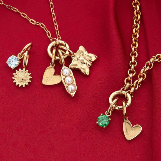 Minimalist Rainbow Butterfly Stainless Steel Plated Charm Bar Pendant for DIY Necklace Bracelet