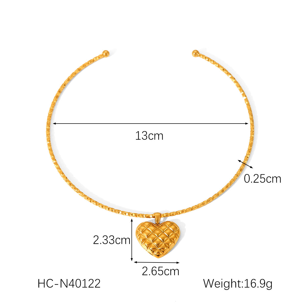 Collana girocollo da donna in acciaio al titanio a forma di cuore e fiocco in stile vintage con catena in acciaio inossidabile galvanizzato