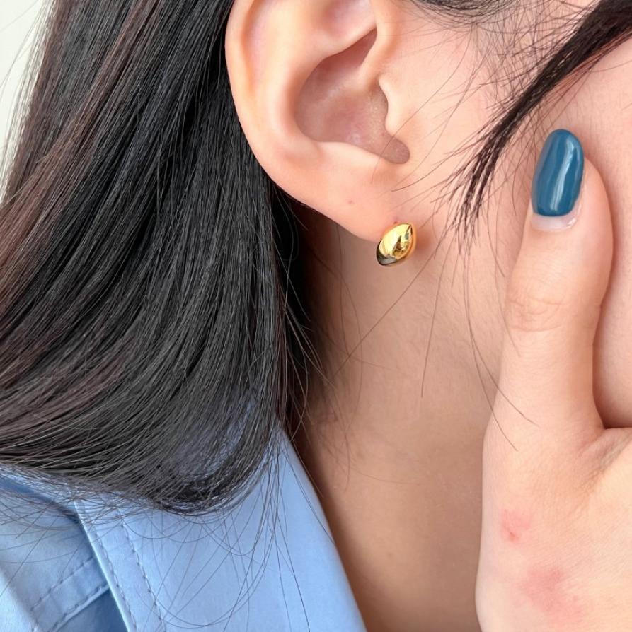 Minimalist Star-Shaped Hollow S925 Sterling Silver Stud Earrings Handmade for Women