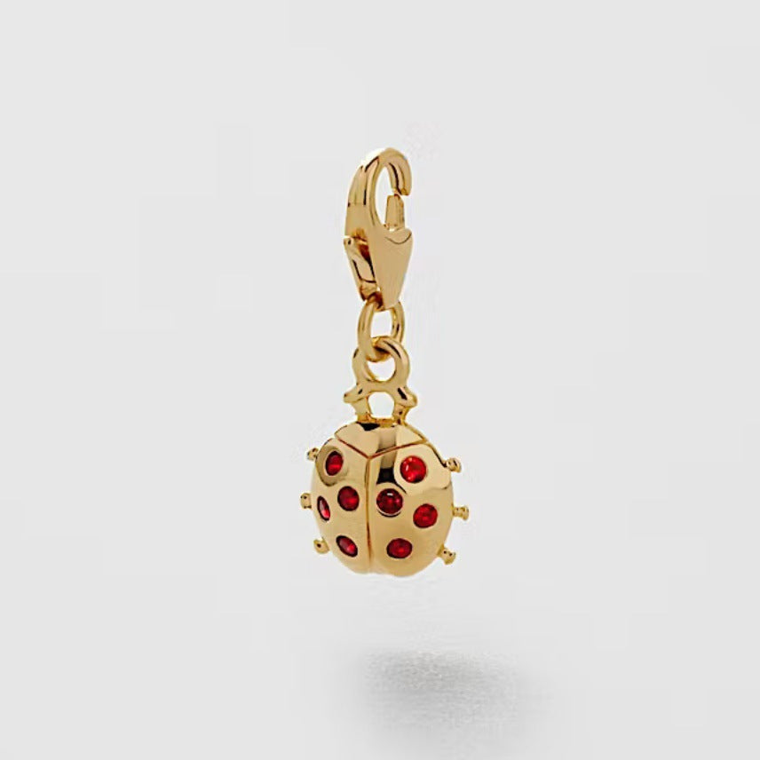 Gold Plated Stainless Steel Animal Geometric Charm Bar Pendant Necklace Bracelet DIY Accessories