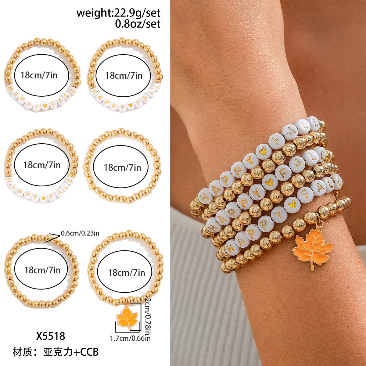 Pulsera con Colgante de Pavo Personalizado con Detalles de Cristales y Borla para Mujer