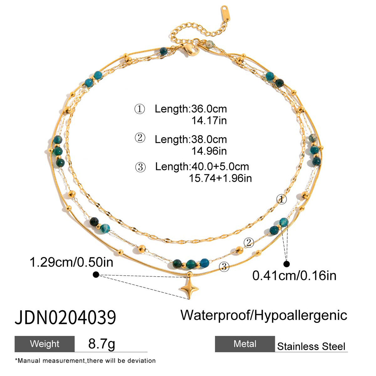 Orecchini a perno di lusso geometrici in acciaio inossidabile placcati oro 18K con zirconia cubica, gioielli alla moda da donna