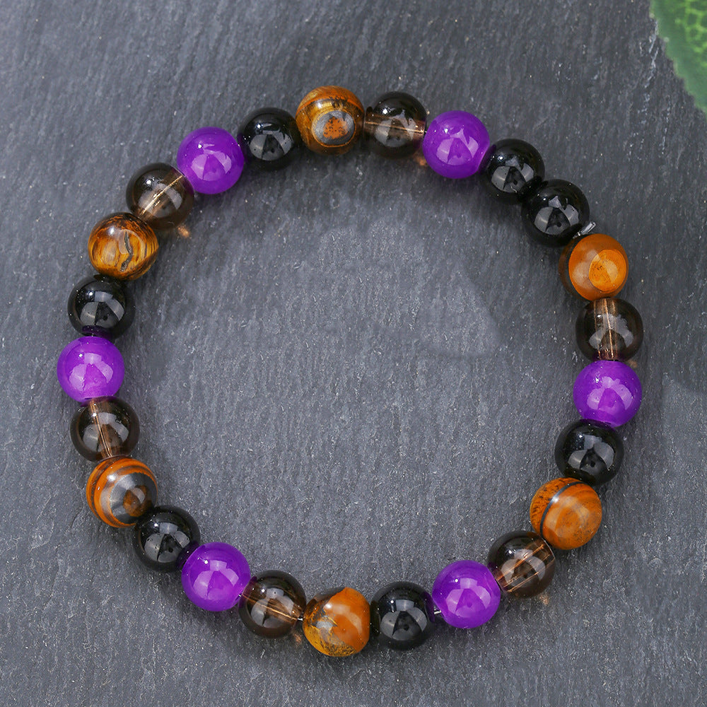 Bohemian Vintage Geometric Handmade Gemstone Bracelet Unisex