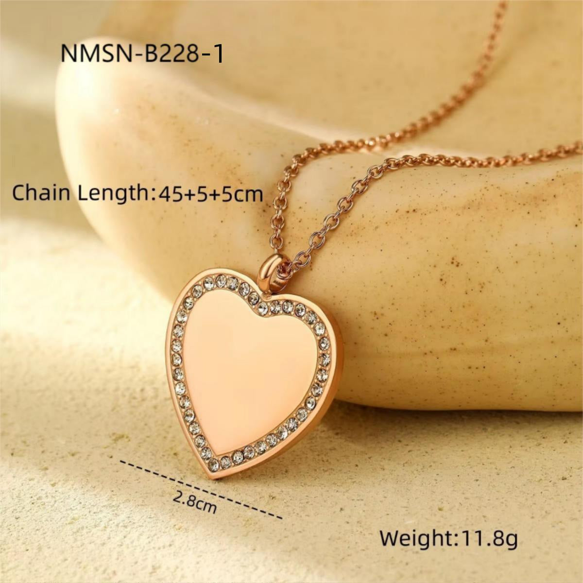 Collana pendente da donna minimalista placcata oro 18 carati in acciaio inossidabile con intarsio geometrico a diamante, ciondolo a barra fai da te