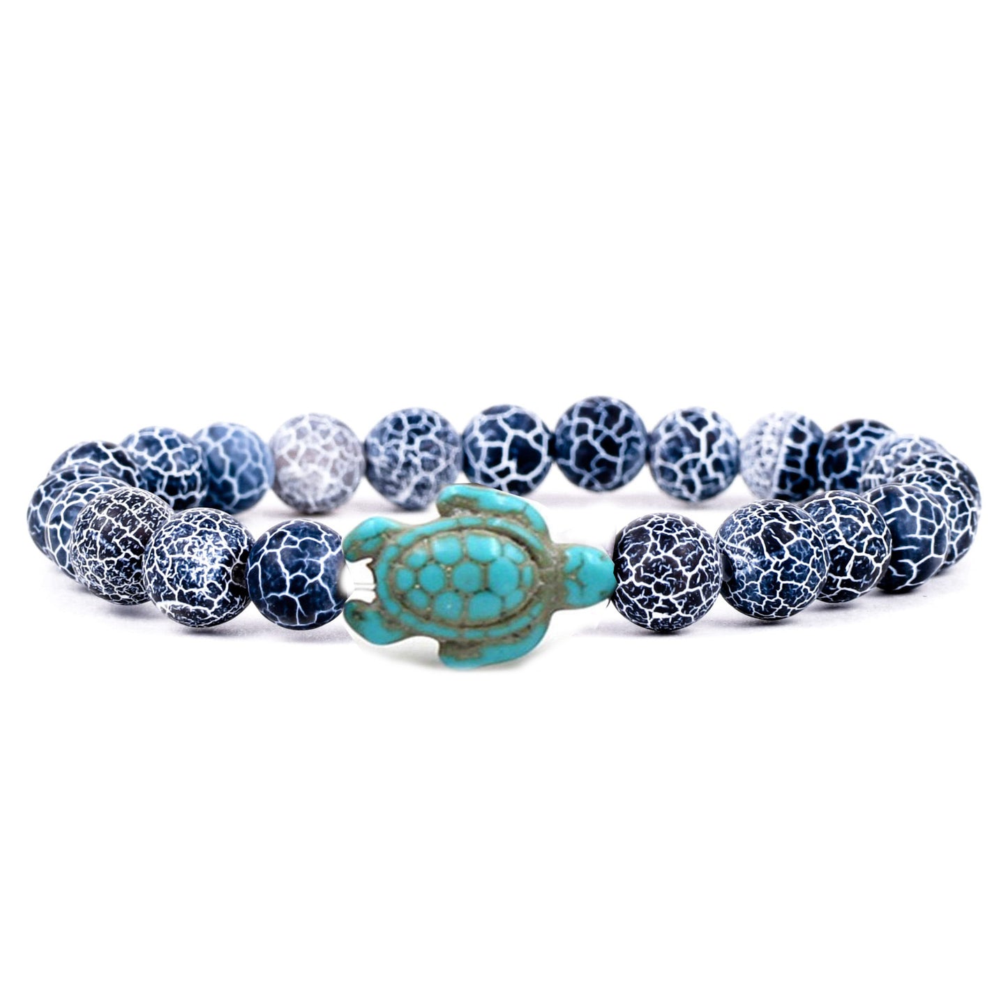 Minimalist Turquoise Turtle Animal Bracelet Unisex