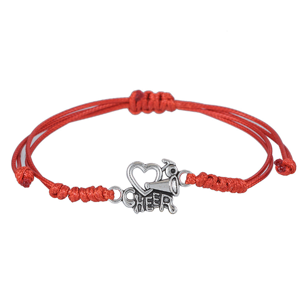 Cheer Geometric Round Handmade Alloy Bracelet for Women
