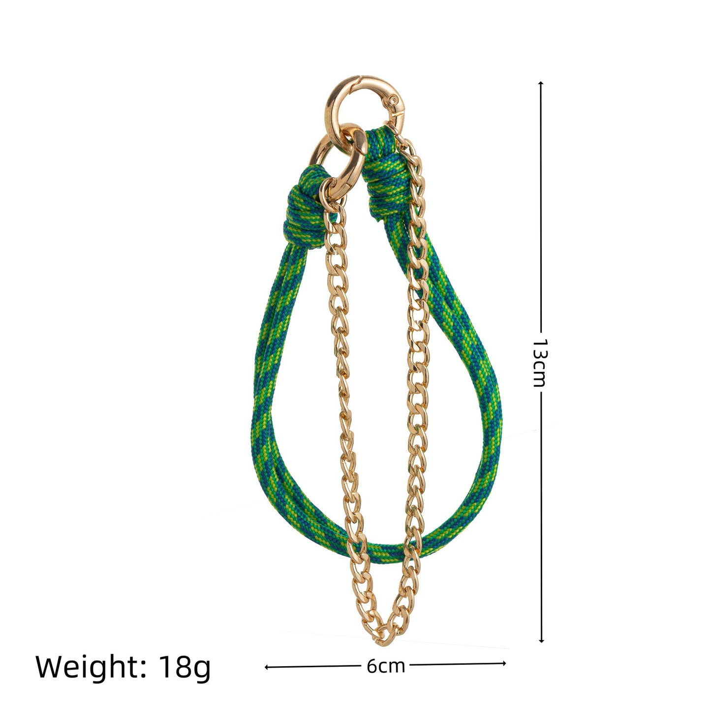 Elegant Plated Stainless Steel Letter Bag Charm