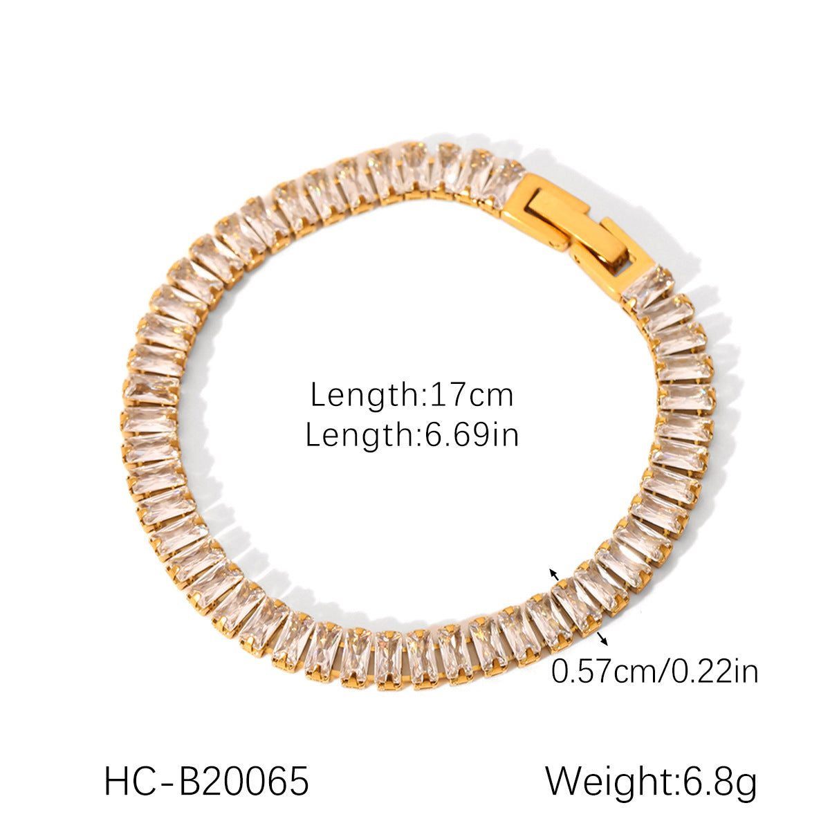Bracciale da donna in acciaio inossidabile a forma di farfalla con intarsio in strass e finitura placcata, stile geometrico