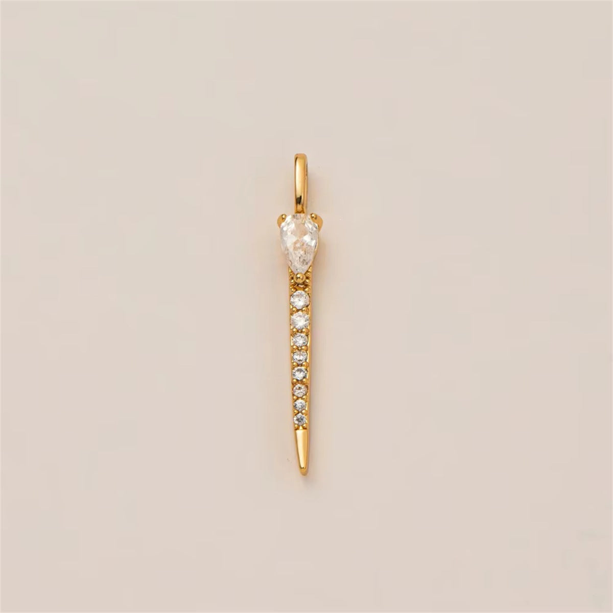 Minimalist Plated Brass Animal Shoe Charm