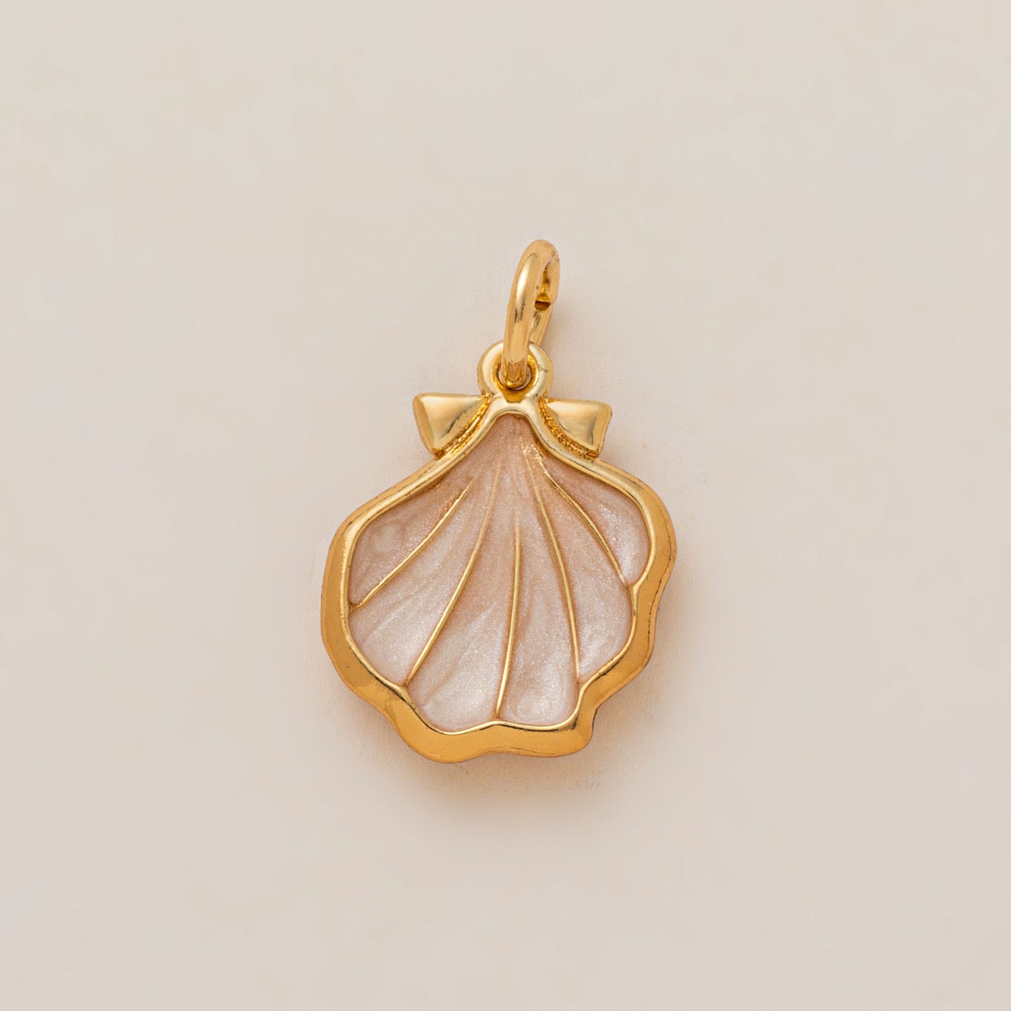 Vintage 18K Gold Plated Brass Fish Pendant Charm Bar for DIY Necklace Unisex