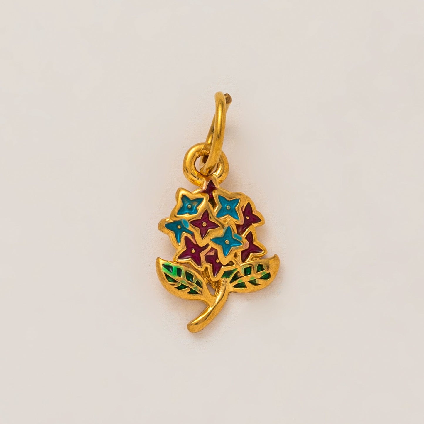 Vintage 18K Gold Plated Geometric Stainless Steel Pendant