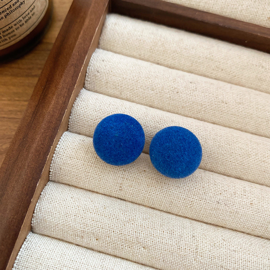 Pendientes de tuerca acrílicos geométricos modernos minimalistas con postes de acero chapado para mujer