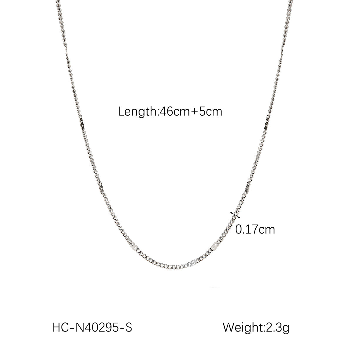 Minimalist Geometric Stainless Steel Gold-Plated Necklace for Women Locket Chain Hypoallergenic Fade-Resistant