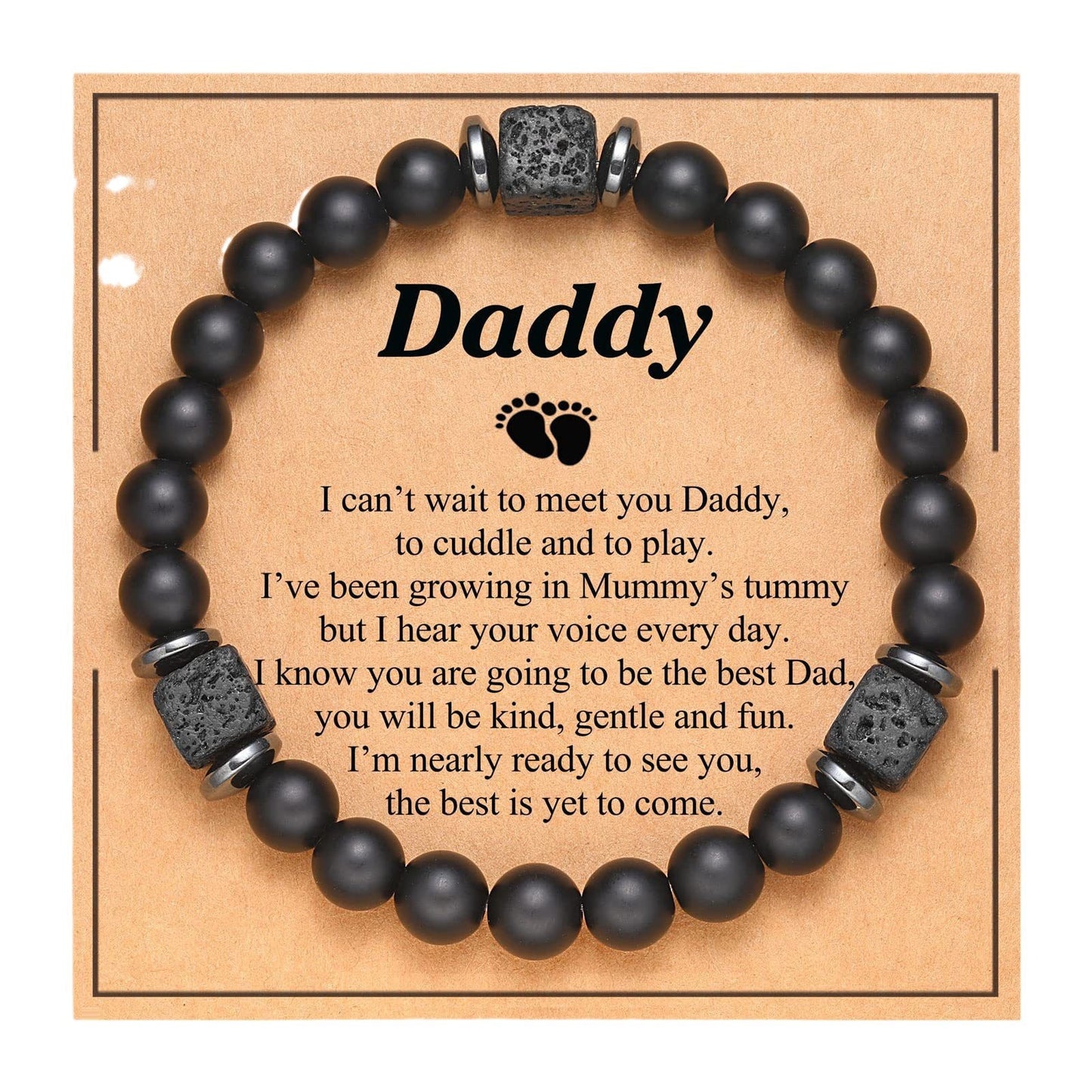 Matte Star Agate Bracelet Unisex