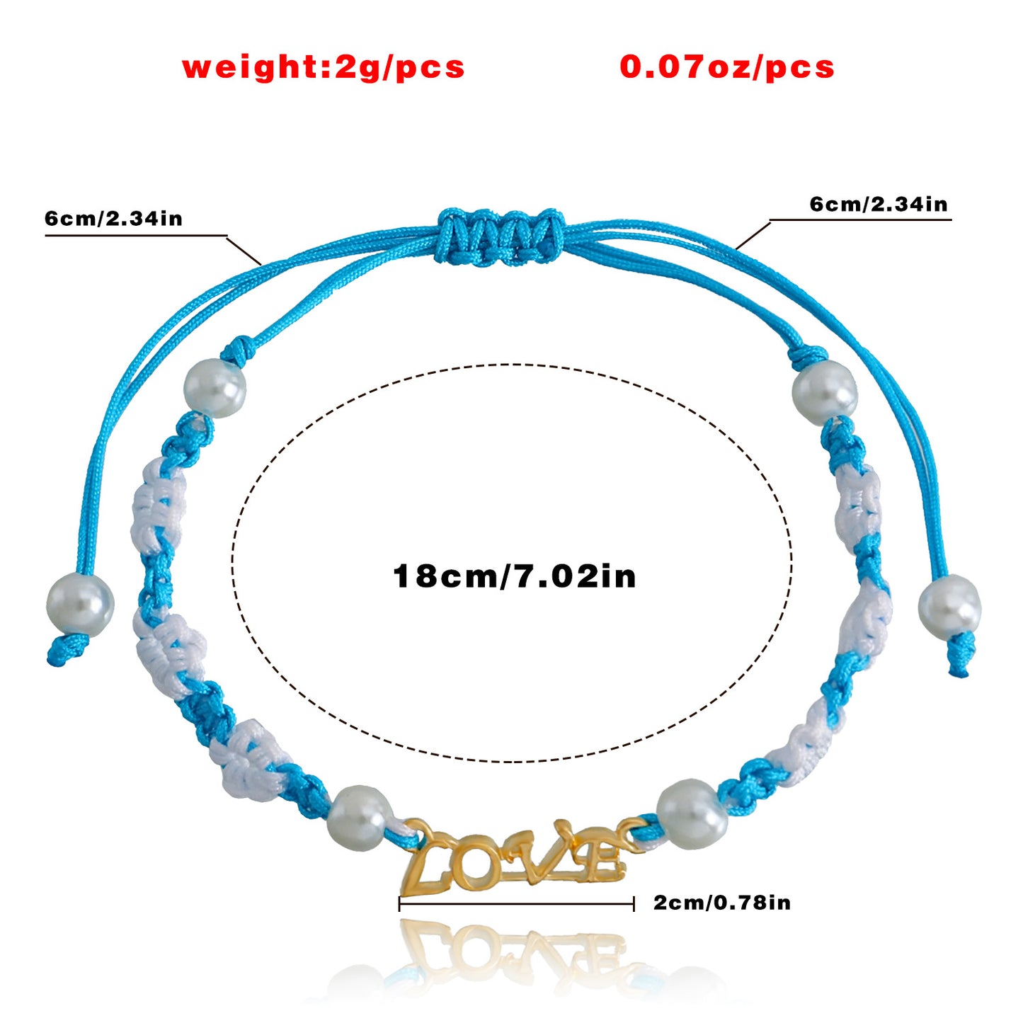 Minimalist Braided Flower Adjustable Colorful Cord Bracelet with Geometric Heart Design Alloy Plated Hand Jewelry