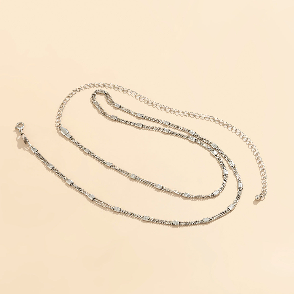 Vintage Multi-layer Chain Waist Chain for Women Plated Metal Body Chain with Tassels and Chains