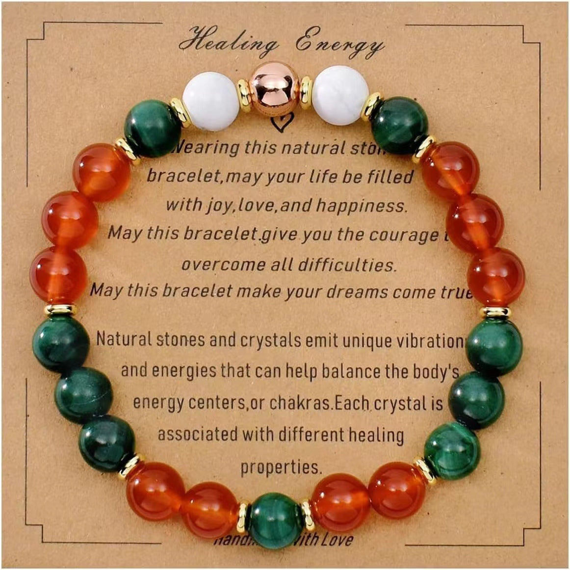 Sweet Natural Gemstone Bracelet for Women
