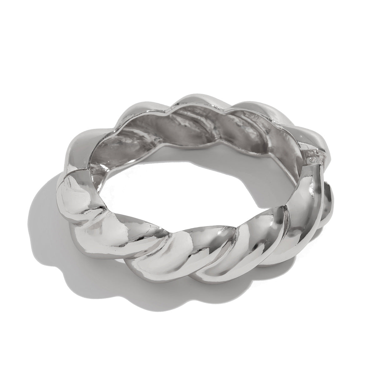Irregular Geometric Zinc Alloy Plated Bracelet Set