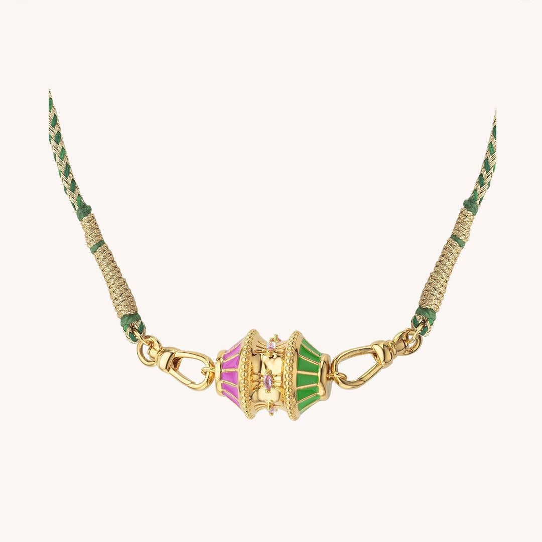 Irregular Geometric Pendant Necklace with Vacuum Electroplated 18K Gold Finish on Copper Base for Unisex Valentine's Day Gift