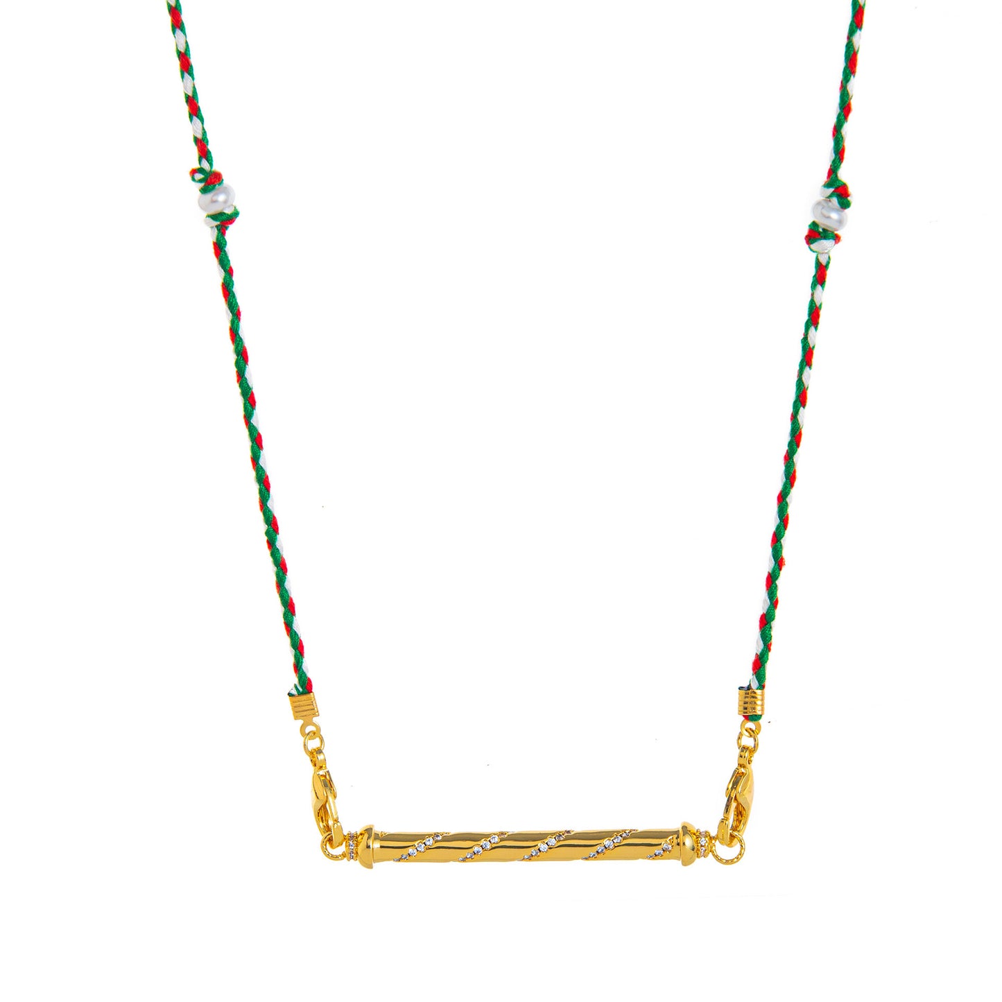 Geometric Star-Eye Pendant Necklace in Gold-Plated Copper for Women with Tarot-Inspired Colorful Design