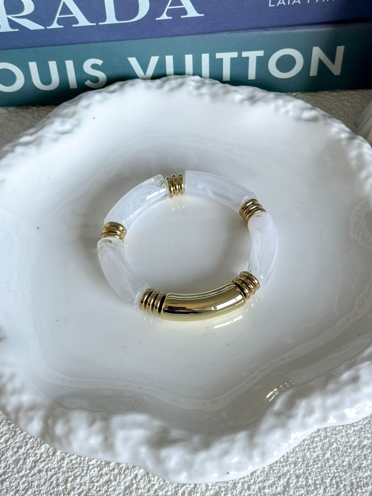 Luxury Geometric Plated Alloy Wide Cuff Bracelet for Women with Spring Clasp