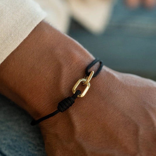 Minimalist Geometric Round CCB Line Bracelet Unisex