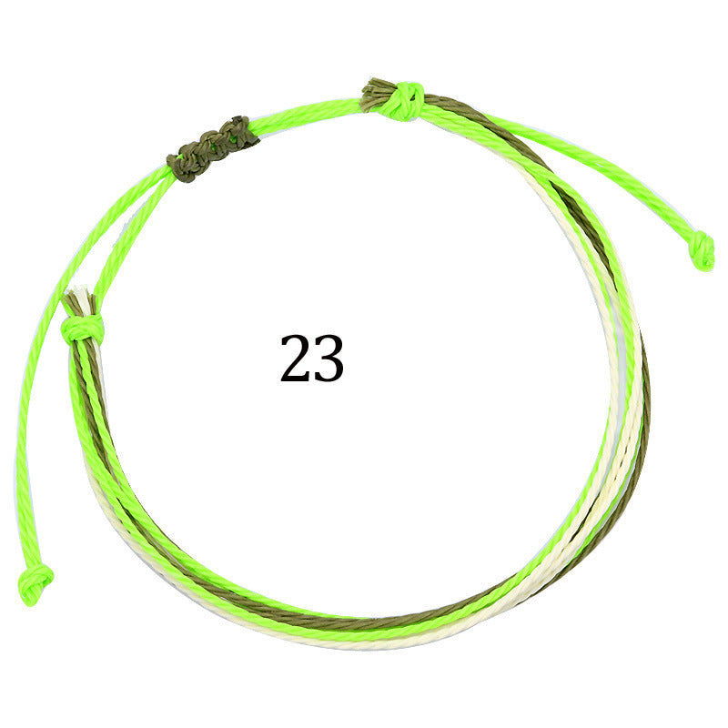 Handmade Braided Heart Nylon Friendship Bracelet Unisex